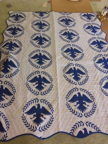 Handmade Eagle Quilt