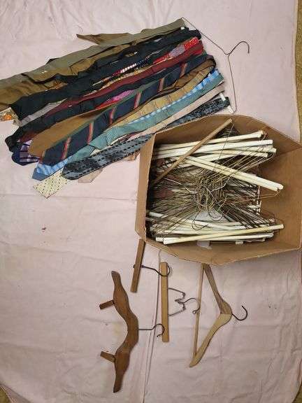 Vintage Men's Ties/Hangers
