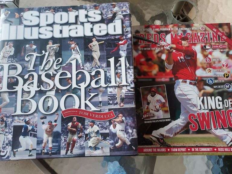 Sports Illustrated The Baseball Book1971 &Reds Magazine Aug-Sept 2012