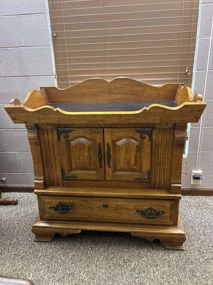 Vintage Solid Wood Dry Sink