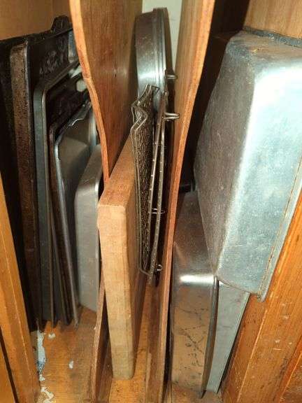 Collection of Bakeware Including Pans, Cookie Sheets and More
