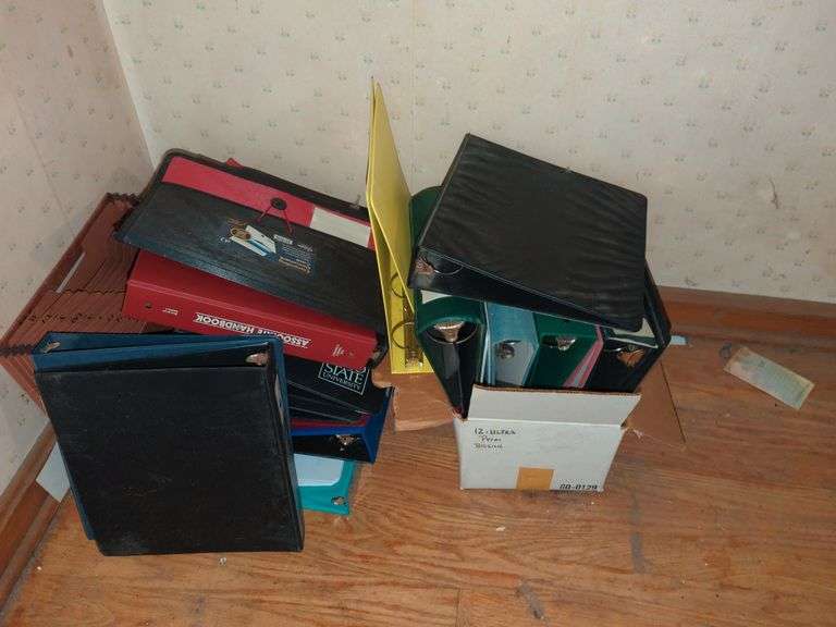 3 Ring Binders and Expanding File Folder