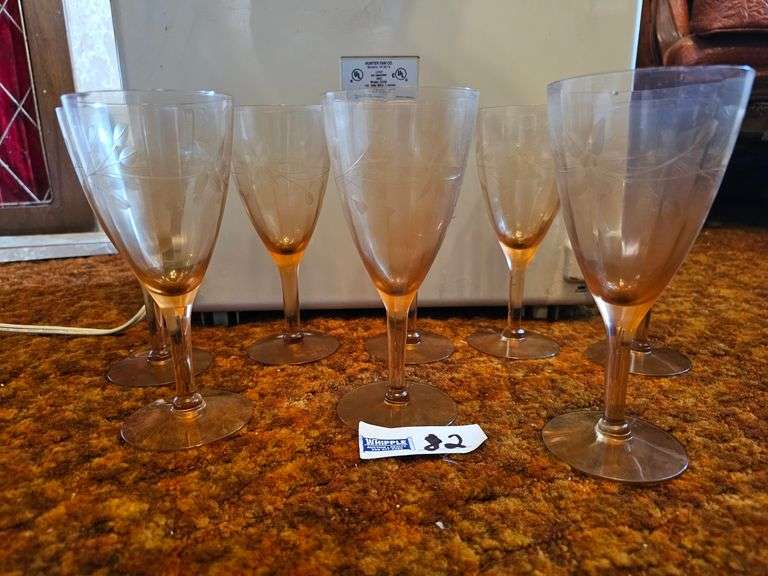 Pink Depression Glasses