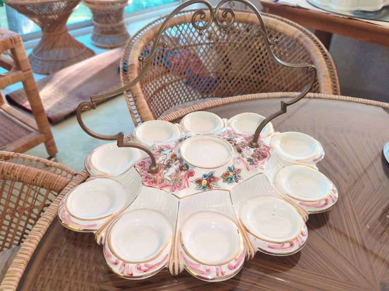 R. Capodimonte MAS Cherub Serving Tray