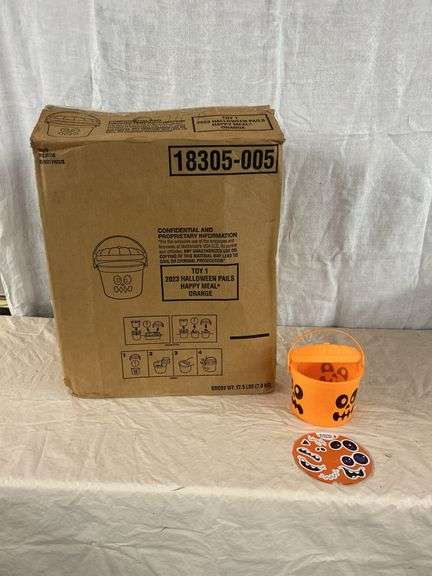 Bulk McDonald’s Halloween Pails