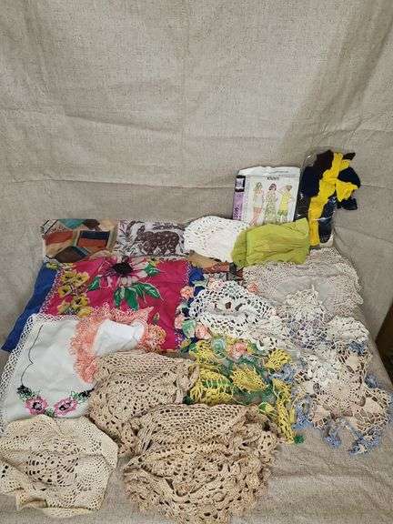 Lace, Silk and Textiles