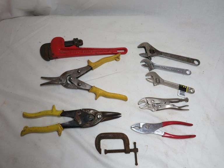Pipe Wrench, Adjustable Wrenches
