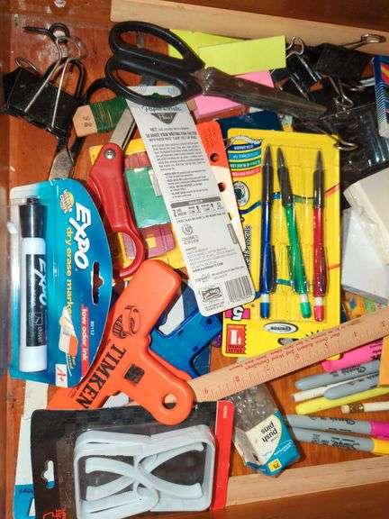 Collection of Various Office Supplies