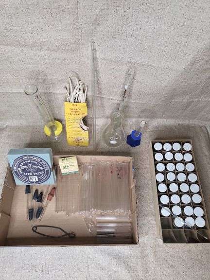 Clear Glass Apothecary Equipment