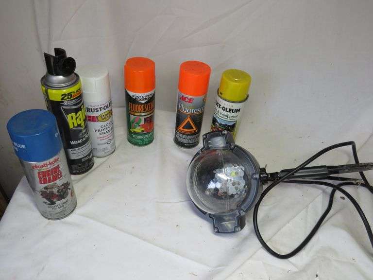Spray Paint & Spot Light