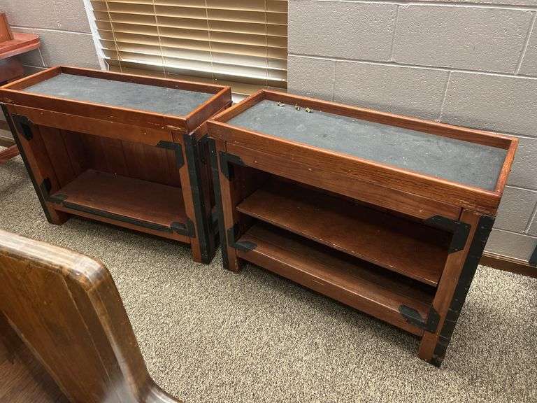 Solid Wood Display Stands