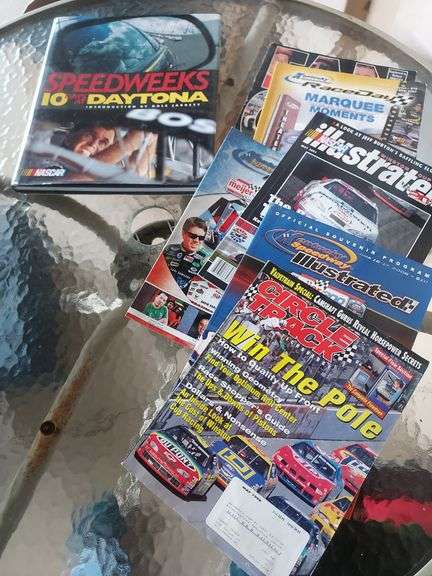 Speedsters 10 Days of Daytona Book, 1997 Fan Guide for NHRA, Kentucky Speedway Race Day All Star Off