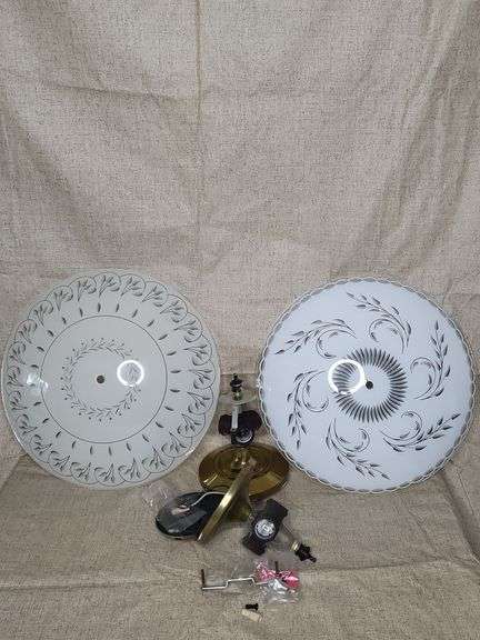 Vintage Frosted Glass Lighting