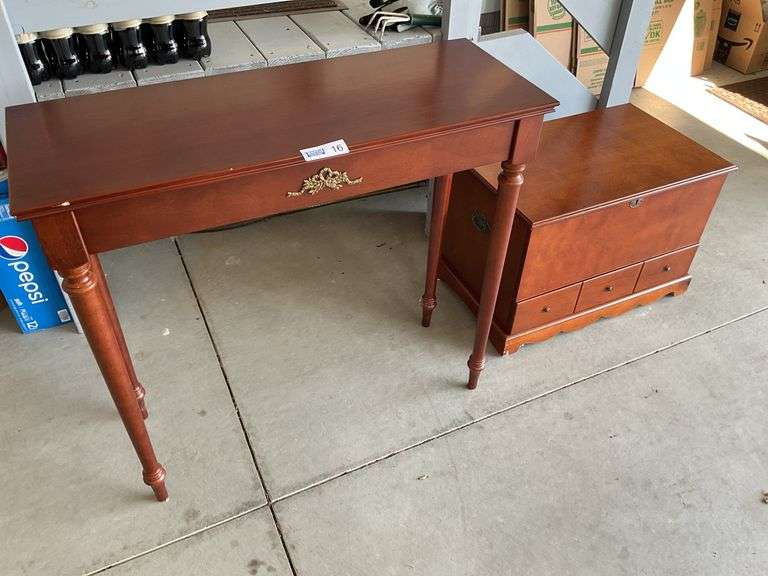 Hall Table and Storage Box