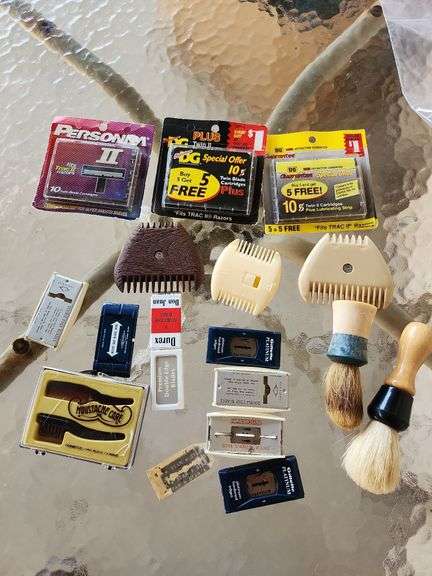 Vintage Shaving Items