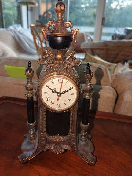 Grecian Style Mantle Clock