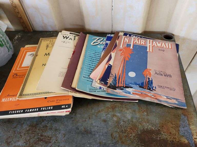Assorted Vtg. Sheet Music
