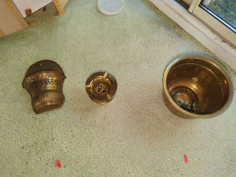 Collection of Brass Decor