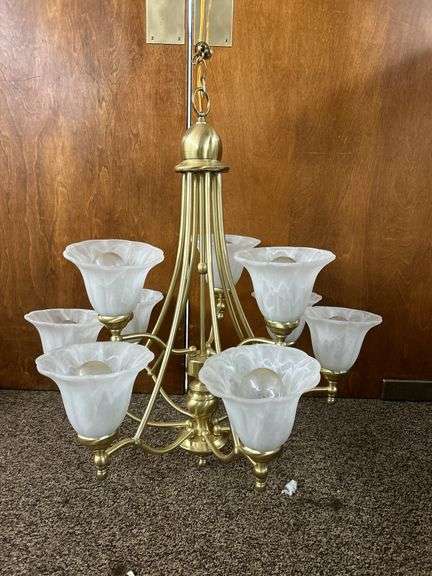 Brass Chandelier