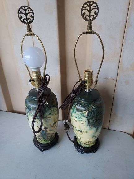 Wolf Lamps 23.5"