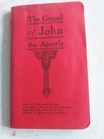 The Gospel of John the Apostle 1922
