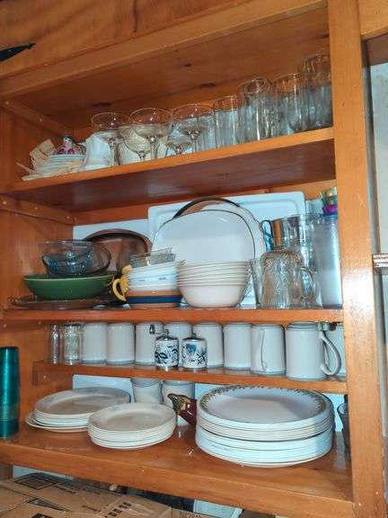 Glassware, Dinnerware and More