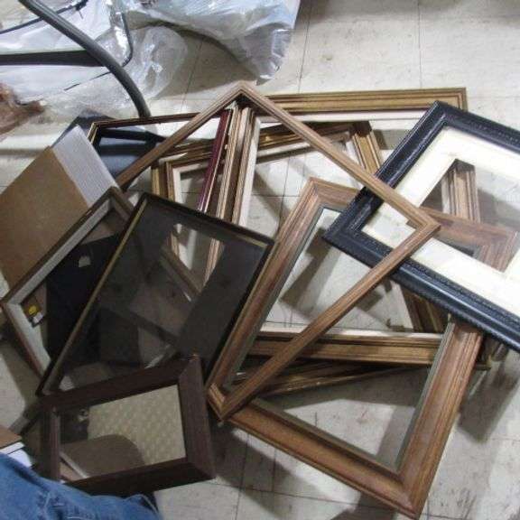 Assorted Large Picture Frames