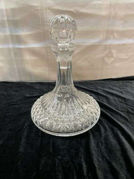 Waterford “Lismore” Crystal Ship Decanter