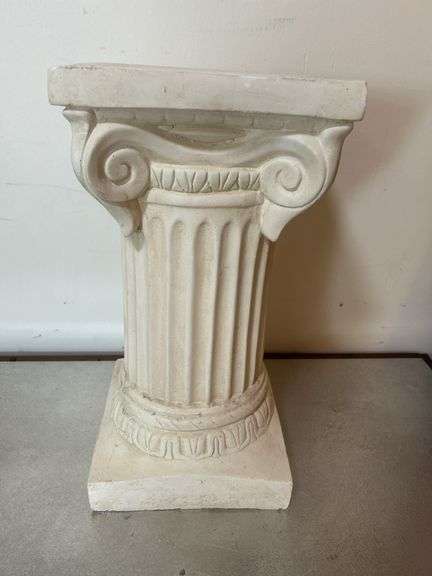 Roman Column Plant Stand