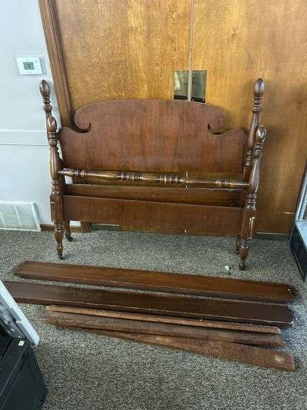 Full Sized 4-Post Bed Frame