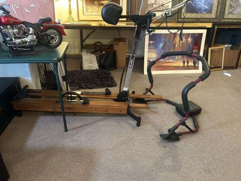 Ab Toner & Nordic Track Skier