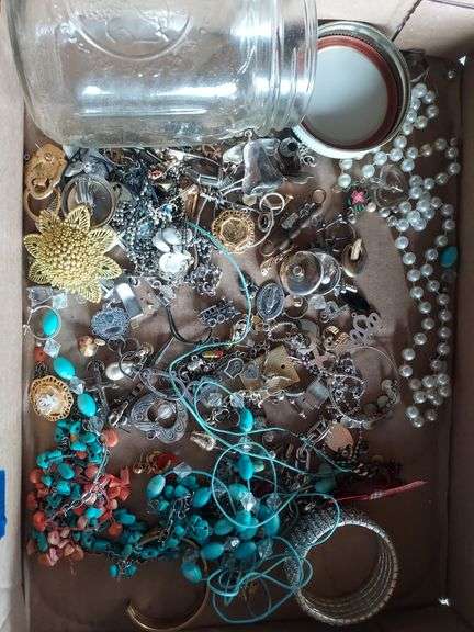 Assorted Jewelry Pieces Parts etc.