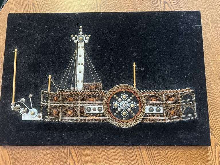 String Art Steamboat