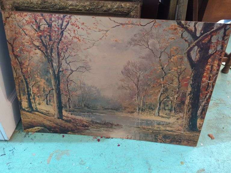 Robert Wood Art Print "October Morn" ,1950s