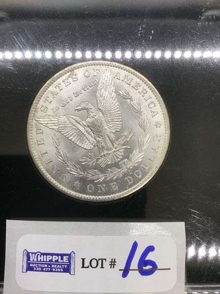 1885-O Morgan dollar, BU