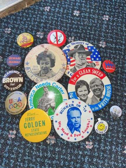 Presidential buttons