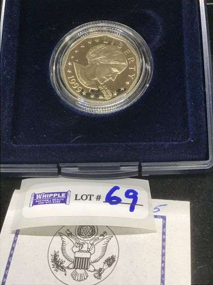 1999 SBA dollar proof (near date) gov. pkg