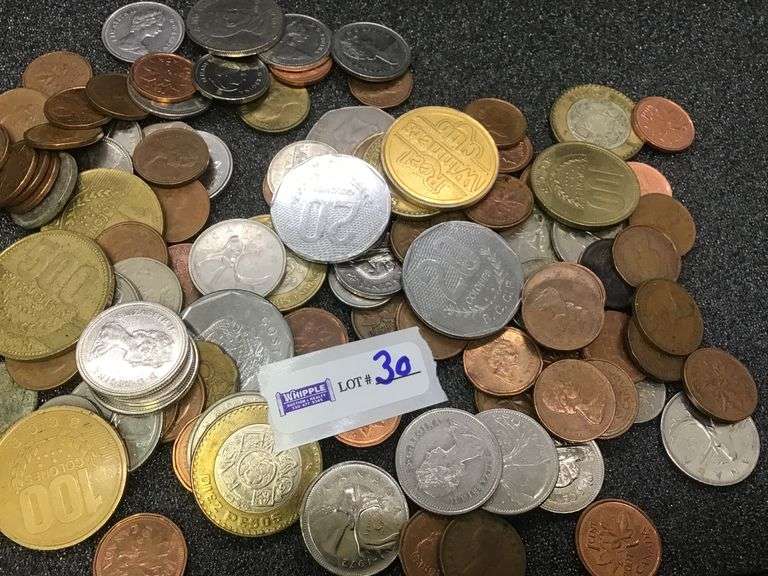 Foreign coins - see photos (no-silver)