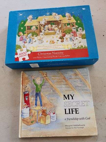Story Book & Christmas Nativity Puzzle