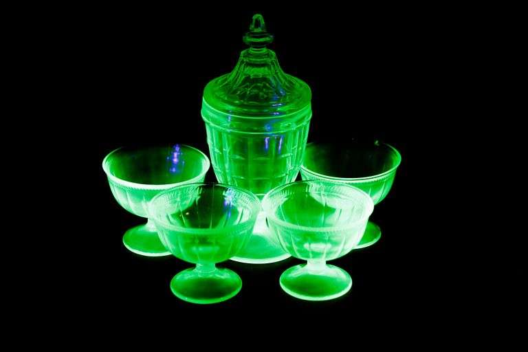 1930's Uranium Glass