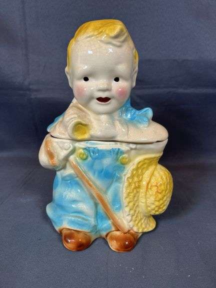 Brush McCoy Little Boy Blue Cookie Jar