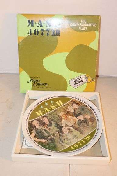 M*A*S*H Commemorative Plate