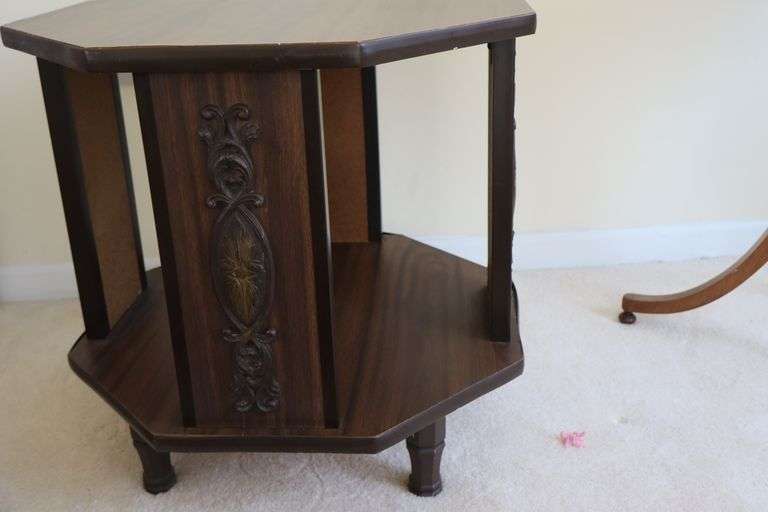 Octagon End Table