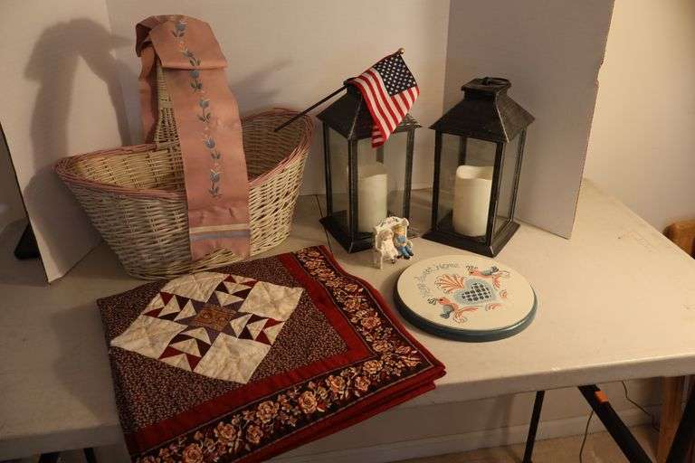 Lantern, Quilted Cover