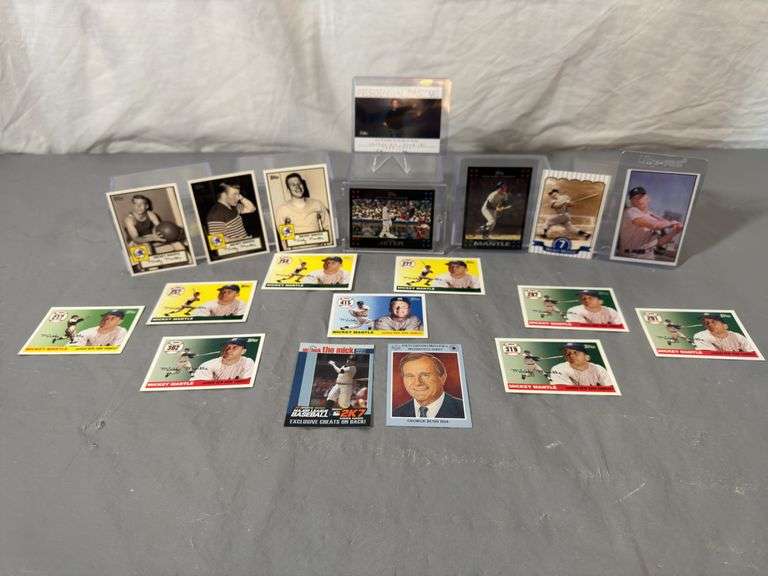 Jeter, Mantle & the President