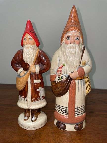 Folk Art Santa’s