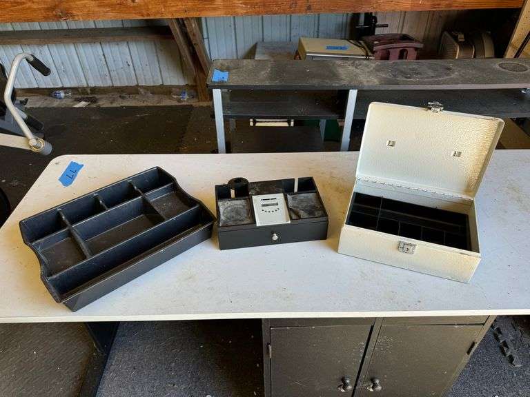 Cash Box, Drawer Organizer, Coin counter