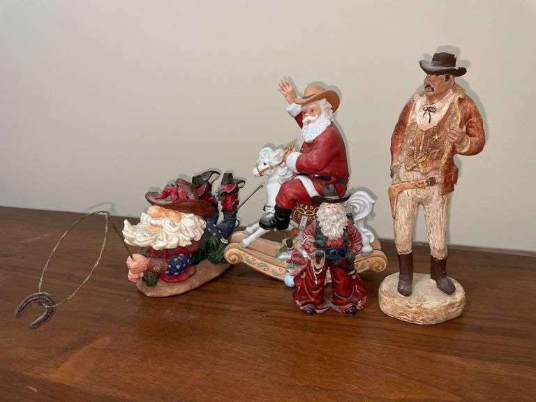 Western Style Santas