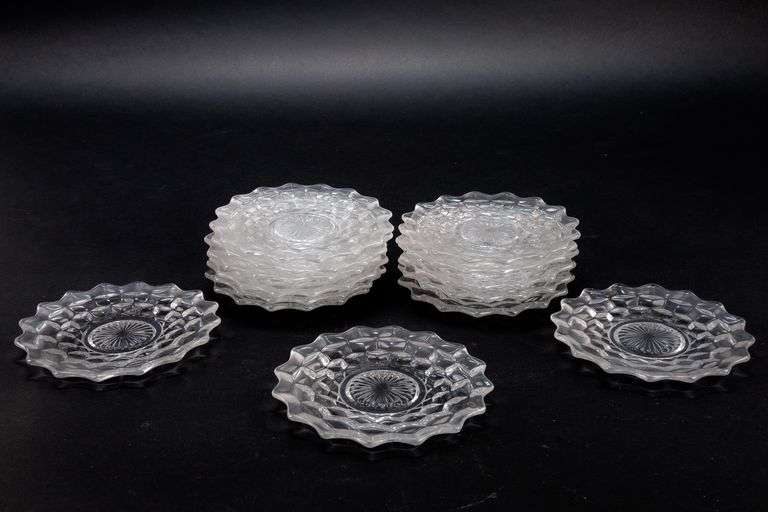 Vintage Fostoria 6" Plates