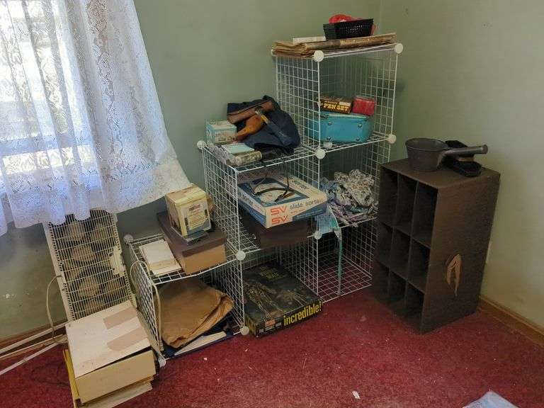Arts and Crafts, Wire Crates, Ephemera and More